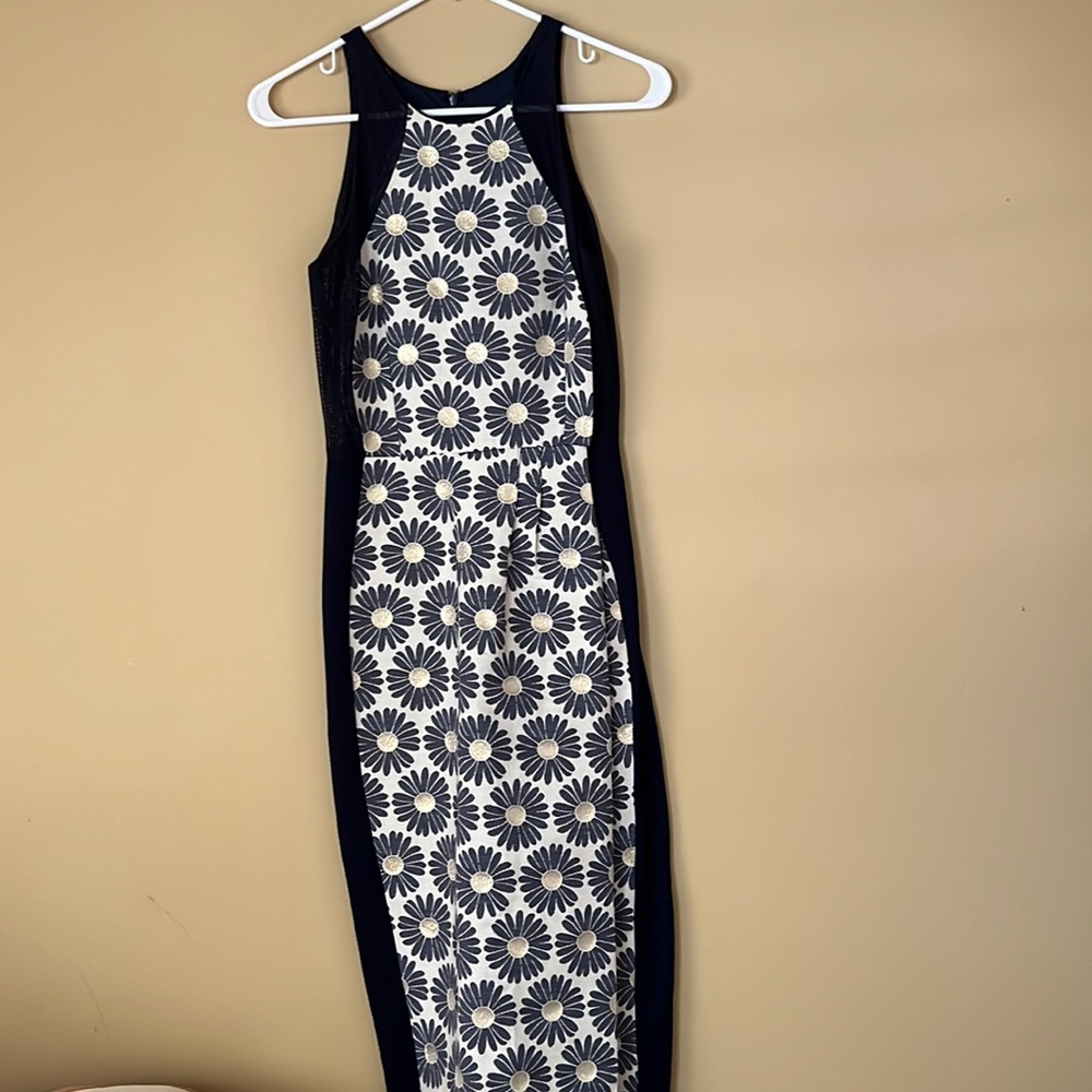 Blue Floral Eva Franco Dress